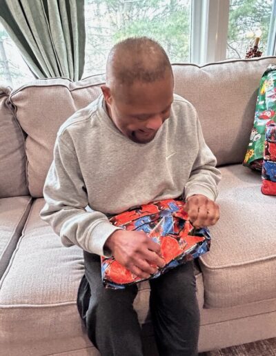 Brian Opening Presents